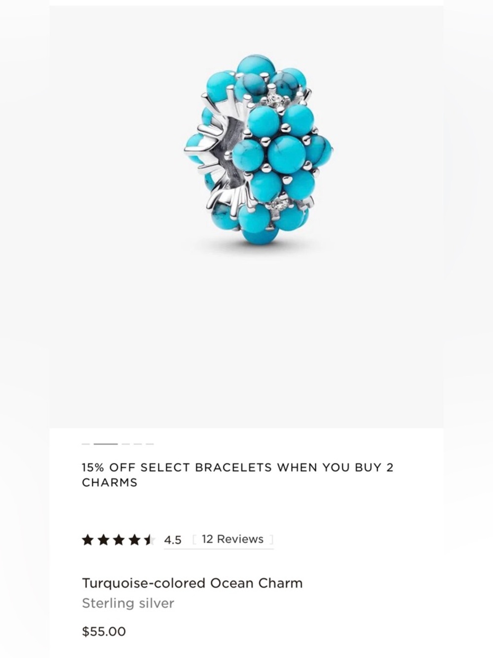 Pandora Moments Pavé Star and Snake Chain Sliding bracelet - Picture 9 of 9